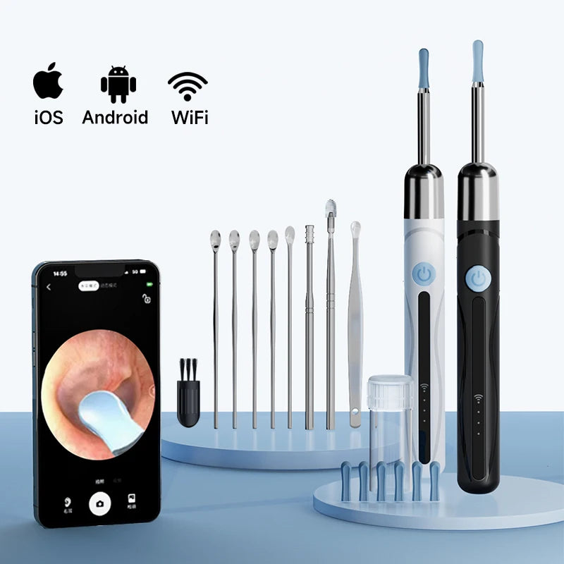 Otoscopio WiFi 1080P con Cámara